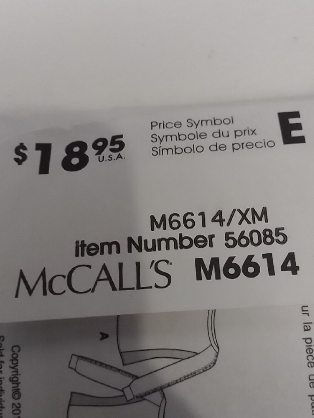McCALL'S Uncut Unisex Hoodie /Sweatshirt Sewing Pattern, Sz Small - Med. - Large - Picture 2 of 9